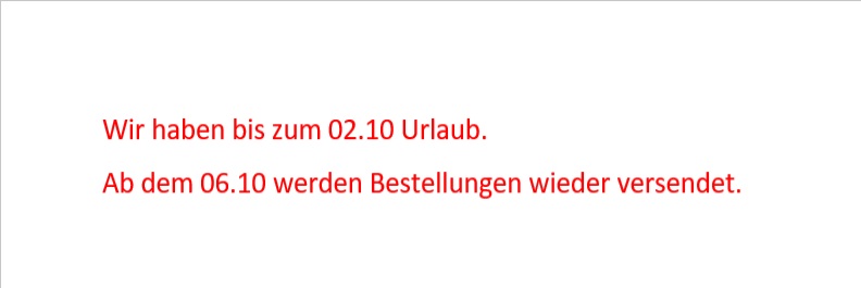 Urlaub 2025